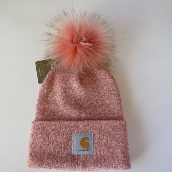 Carhartt Beanie Handmade in USA Pom